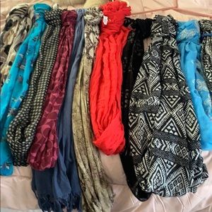 Assortment of Scarves (Infinity and Regular)
